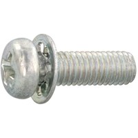 サンコー SUNCO 組込みねじ (+)ナベLI=2(鉄(または標準)・三価ブラック) M4×8(1600本入) 100000320040008004 1箱(1600本)