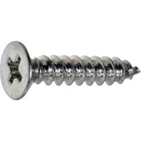 トラスコ中山 TRUSCO 皿頭タッピングねじ 1種A 三価白 M3.5×25 370本入 ヘキサゴンパック