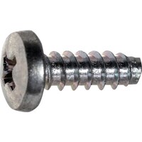 トラスコ中山 TRUSCO バインド頭タッピングねじ 2種B0 三価白 M4×12 450本入り ヘキサゴンパック