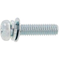 サンコー SUNCO 組込みねじ (+)ナベP=4(鉄(または標準)・ニッケル) M3X60X48×0(400本入) 100000040030060005 1箱(400本)