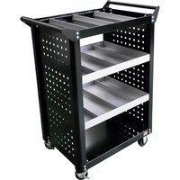 大阪製罐 OS フッキングワゴン 間口610(770)×奥行455×高さ909mm(HF1フック×10個付) HKW4BS 1台