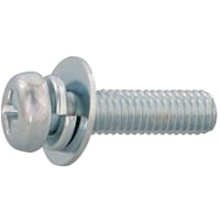 サンコー SUNCO 組込みねじ (+)ナベP=3(鉄(または標準)・パーカー(黒染め)) M5×12(500本入) 100000030050012011 1箱(500本)