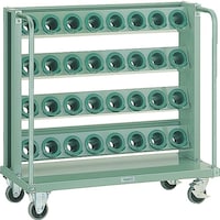 トラスコ中山 TRUSCO ツーリングワゴン BT・NT50兼用 4段 32個収納 ロック付 VTLW48 1台