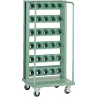 トラスコ中山 TRUSCO ツーリングワゴン BT・NT50兼用 6段 30個収納 ロック付 VTLW65 1台