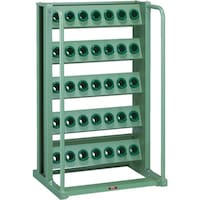 トラスコ中山 TRUSCO ツーリングラック BT・NT40兼用 35個収納 ロック付 VTL57 1台