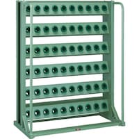 トラスコ中山 TRUSCO ツーリングラック BT・NT40兼用 60個収納 ロック付 VTL610 1台