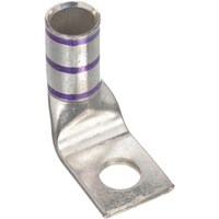 パンドウイットコーポ PANDUIT 銅製圧縮端子 1穴 電線サイズ AWG4/0 バレル角度 90度 取付穴サイズ 135mm LCA4/012FX LCA4012FX 1袋(10個)