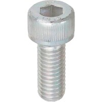 ヤハタネジ YAHATA 六角穴付きボルト全ねじ 三価クロメートメッキ M6×16 (200本入) 4571149331998 1箱(200本)