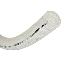 トヨックス TOYOX 帯電防止フッ素ホース(耐薬品・食品用) トヨフッソEホース 内径15mm×外径22mm 長さ3m FFE153