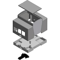 タカチ電機工業 タカチ Raspberry Pi 専用 DINモジュールボックス