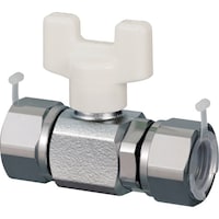 オンダ製作所 オンダ製作所 AE12型 両ナット付アダプター(G1/2) メッキ付