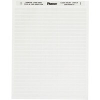 パンドウイットコーポ PANDUIT レーザープリンター用ラベル コンポーネントラベル 幅66.3x7.6mm ポリオレフィン 白 1000 枚入 C261X030FJJ C261X030FJJ 1箱(1000枚)