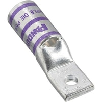 パンドウイットコーポ PANDUIT 銅製圧縮端子 1穴 幅細取付板 電線サイズ AWG4/0 取付穴サイズ 69mm LCAN4/014X LCAN4014X 1袋(10個)