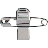 西敬 西敬 名札用金属クリップ両面テープ付20個入