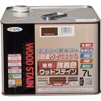 アサヒペン アサヒペン 油性強着色ウッドステイン 7L ウォルナット 538963 1缶