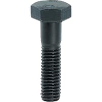 ヤハタネジ YAHATA 10.9 六角ボルト半ねじ 生地 M10X80 (50本入) 4580141770049 1箱(50本)