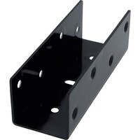 OHSATO OHSATO 黒塗装 2×4用金具タイチャンネル T1BK