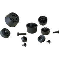 タカチ電機工業 タカチ ワンタッチ式ゴム足 TP3 1袋(10個)