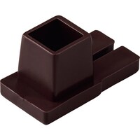 岡田装飾金物 岡田 サイドポールキャップ 木調用 99T31 1個