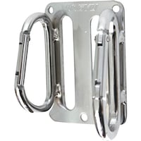 土牛産業 DOGYU メッキ Wカラビナフック F78 02797 1丁