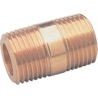 アソー ASOH 丸ニップル C3604(RoHS指令相当品) PT3/8