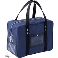 ヒサゴ HISAGO 鍵付きセキュリティバッグ B4用 ネイビー