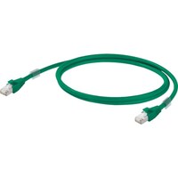 ワイドミュラー ワイドミュラー 両端RJ45コネクタ付き産業用イーサネットケーブル(二重シールド構造)緑色0.5m