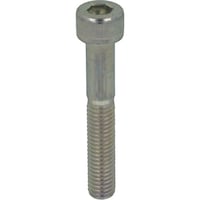 ヤハタネジ YAHATA 六角穴付きボルト半ねじ 三価クロメートめっき M6X65 (100本入) 4571149332117 1箱(100本)