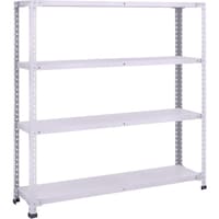 トラスコ中山 TRUSCO 軽量150型中棚ボルトレス棚 W1200XD300XH1200 4段 TLA44K14 1台