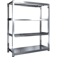 トラスコ中山 TRUSCO ステンレス棚 SM3型 1500X571XH1800 4段 単体 SM36564 1台