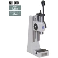 仲精機 ナカ ハンドプレス ラックピニオン式 1.57kN NH100Y 1台