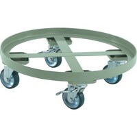 トラスコ中山 TRUSCO 円形台車 全周ガイド型 荷重500kg 台寸Φ610 S付 RC500S 1台