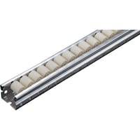 トラスコ中山 TRUSCO 流動棚用ホイールコンベヤ 樹脂製Φ18 P20XL1500 V1820UP201500 1台