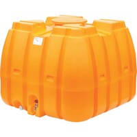 スイコー SUIKO スーパーローリータンク 2000L オレンジ 直付けスリースバルブ40A付 SLT2000ORSV40A 1個