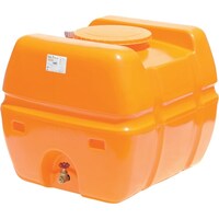 スイコー SUIKO スーパーローリータンク 800L オレンジ 直付けスリースバルブ40A付 SLT800ORSV40A 1個