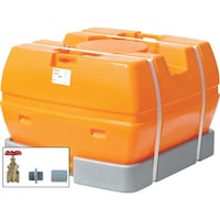 スイコー SUIKO スカット600 オレンジ ドレンバルブセット(40A)付 SKT600VALVESET40A 1個