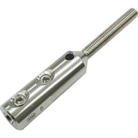 水本 水本 ステンレス ネジ止めターミナルボルト 適合ワイヤー径3mm 左ネジ (1個入) B2859 1袋