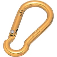 水本 水本 アルミスナップフック(ゴールド) 線径8mm