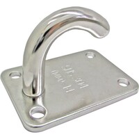 水本 水本 ステンレス オープンアイプレート 60mm×85mm A2926 1個