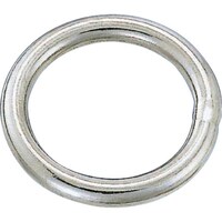水本 水本 ステンレス 丸リンク 線径5mm内径45mm A2214 1個
