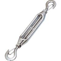 水本 水本 枠式ターンバックル(フック&フック)外れ止め付 SUS316 捻子径2分 A2298 1個