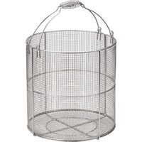 水本 水本 洗浄カゴ(丸型) 300×300