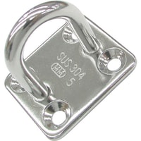 水本 水本 ステンレス アイプレート 25mm×28mm×25mm A2870 1個