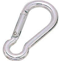 水本 水本 アルミスナップフック(シルバー) 線径6mm