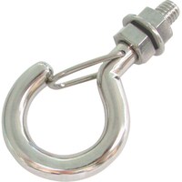 水本 水本 ステンレス Qボルトフック 線径6mm A2892 1個