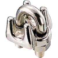 水本 水本 ステンレス ワイヤークリップSUS316 使用ロープ径6mm A2434 1個