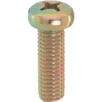 ヤハタネジ YAHATA 十字穴付ナベ小ねじ全ねじ クロメート M5X45 (350本入) 4580172733150 1箱(350本)