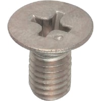 ヤハタネジ YAHATA 十字穴付皿小ねじ全ねじ ステンレス M2X6 (2000本入) 4580172742091 1箱(2000本)