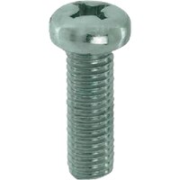 ヤハタネジ YAHATA 十字穴付ナベ小ねじ全ねじ 三価クロメート M6X45 (250本入) 4580172735024 1箱(250本)