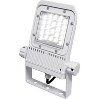 アイリスオーヤマ IRIS 109003 角型投光器 15W 広角 2500lm 昼白色 (5000) ホワイト 防塵・防水・重耐塩 FLS15WWK5R7W 1台